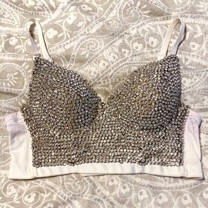 Swarovski Crop Top/Bralette
